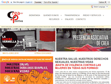 Tablet Screenshot of creacionpositiva.org